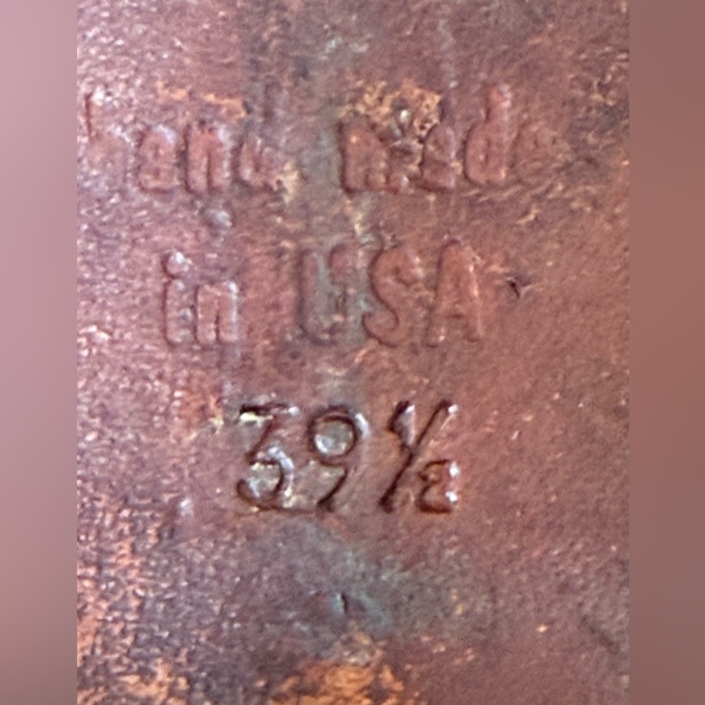 Cydwoq Hillary style sandal, brown pebbled leather, handmade in USA, 39.5 (9.5) - Picture 2 of 16